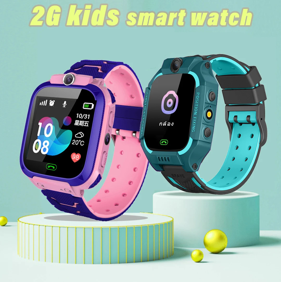 Smartwatch Phone Watches - Q12 Kids Smart Watch 2G SOS