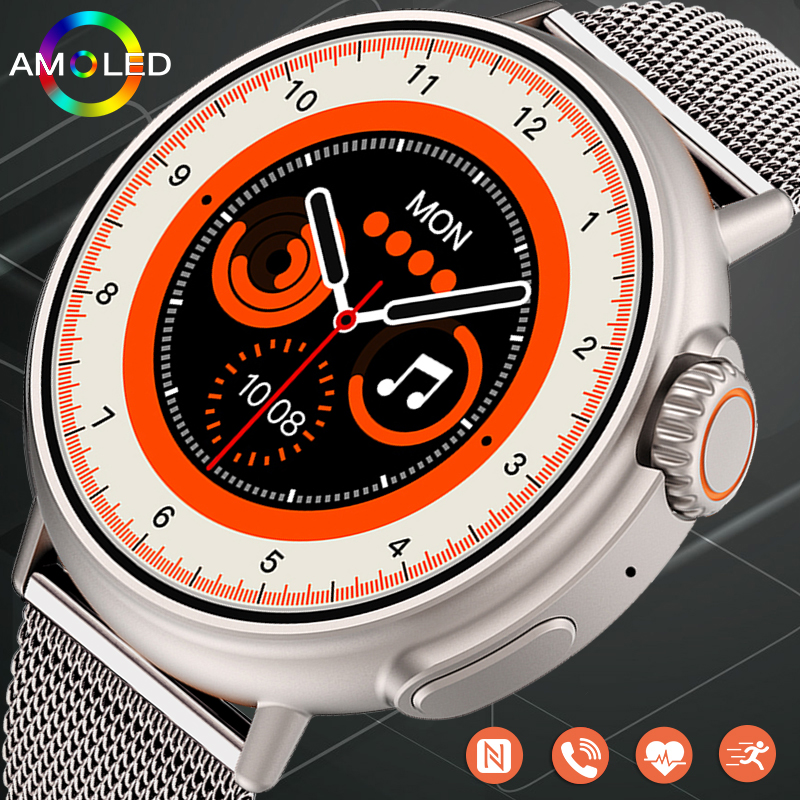 Hybrid Smartwatch - New NFC Luxury Military Women Smart
