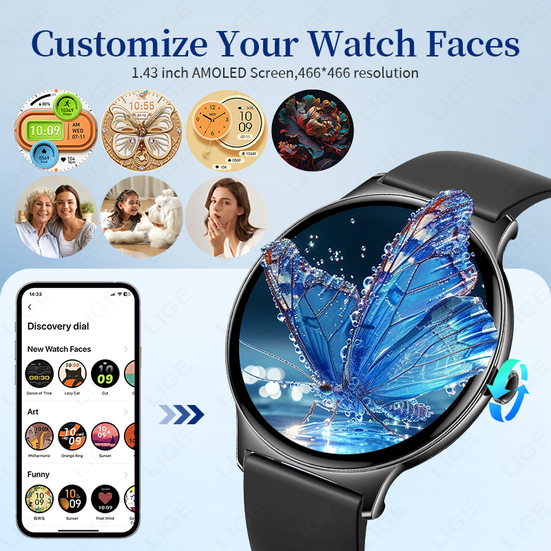 Smartwatch Digital Watches For Women - 2026 New Smart Watch For Women