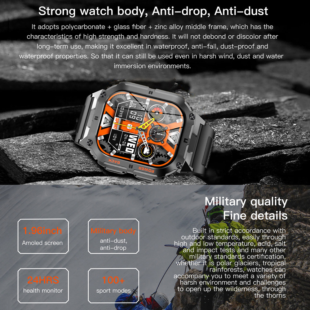 K61 Pro Smart Watch Men Women  - مراجعة Smartwatch Digital Watches For Women وسعره