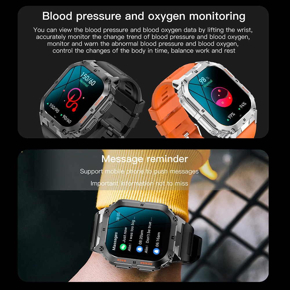 K61 Pro Smart Watch Men Women  - مراجعة Smartwatch Digital Watches For Women وسعره