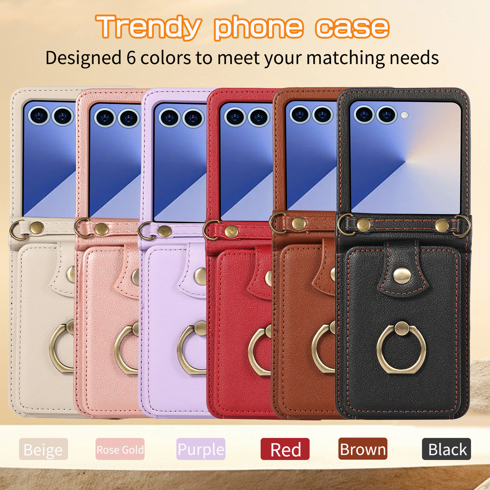 Leather Wallet Phone Case for  - مراجعة Samsung Galaxy Strap وسعره