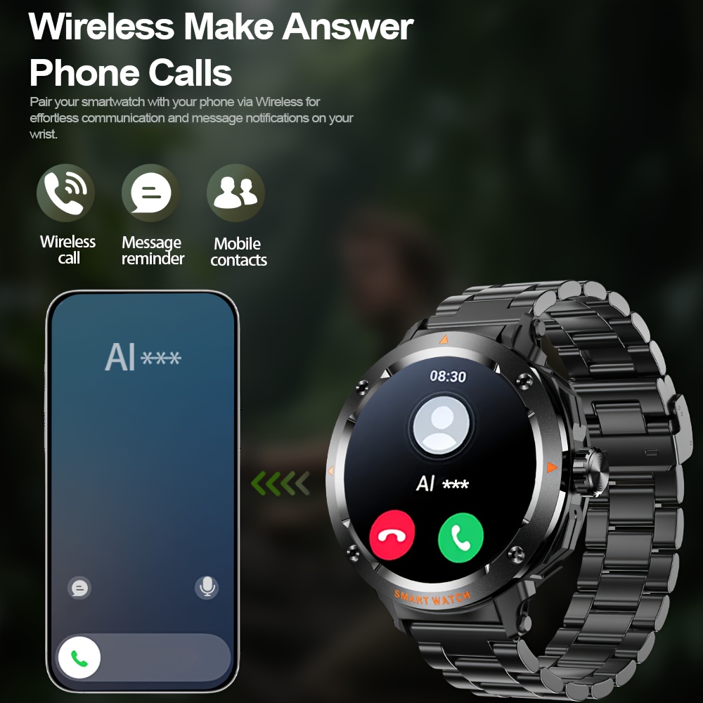 Smart Watches for Men/Women, T - مراجعة Smartwatch Latest Watches For Men وسعره