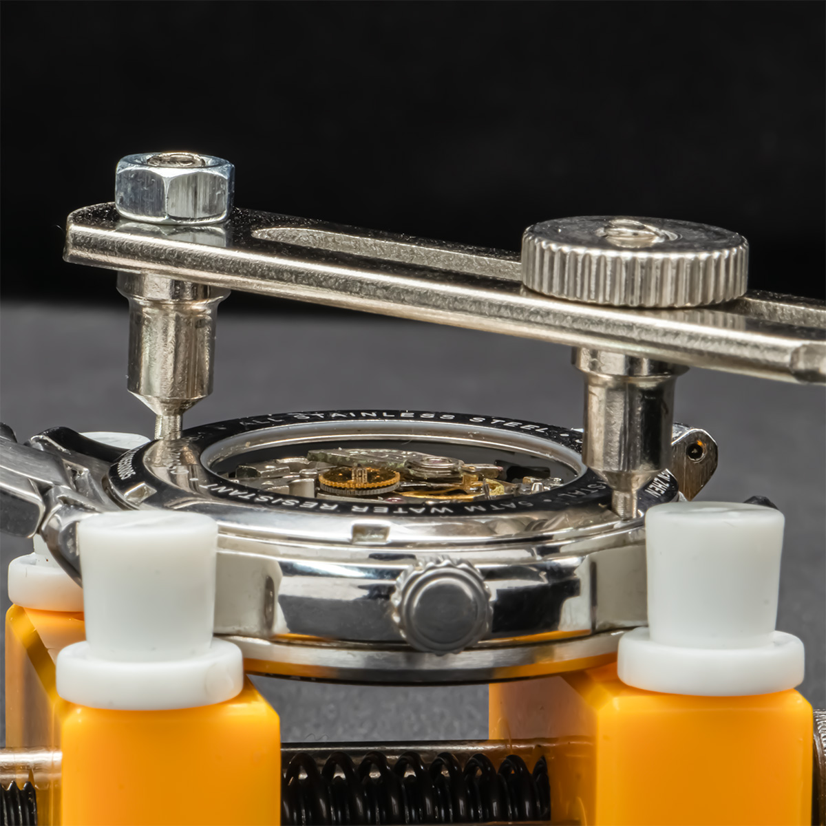Watch Back Case Opener Kit  St - مراجعة Case Back Opener وسعره