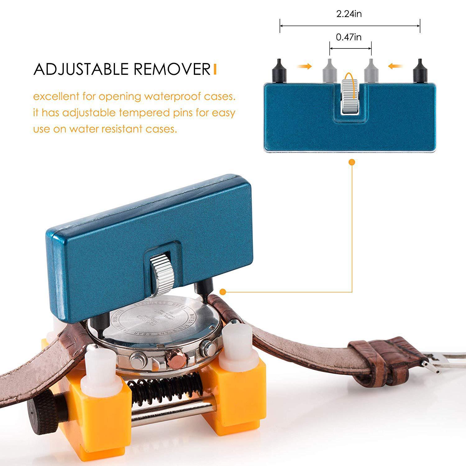 Watch Battery Replacement Kit  - مراجعة Case Back Opener وسعره