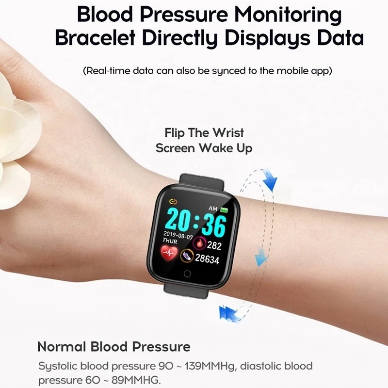 Smart Watch Men Women Wristwat - مراجعة Smartwatch Watches Girls وسعره