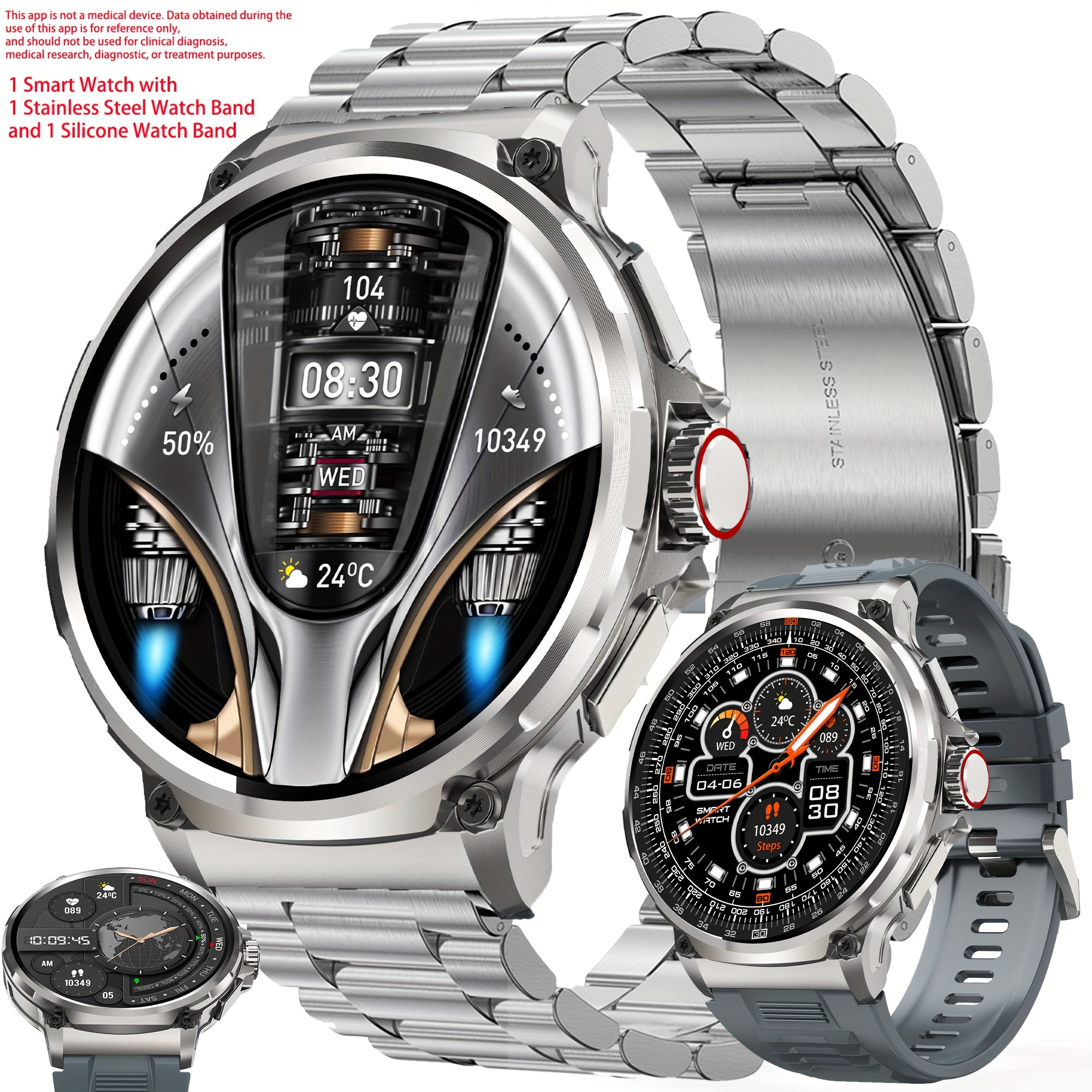 Men'S Smart Watch (Answer/Dial - مراجعة Smartwatch Watches Digital وسعره