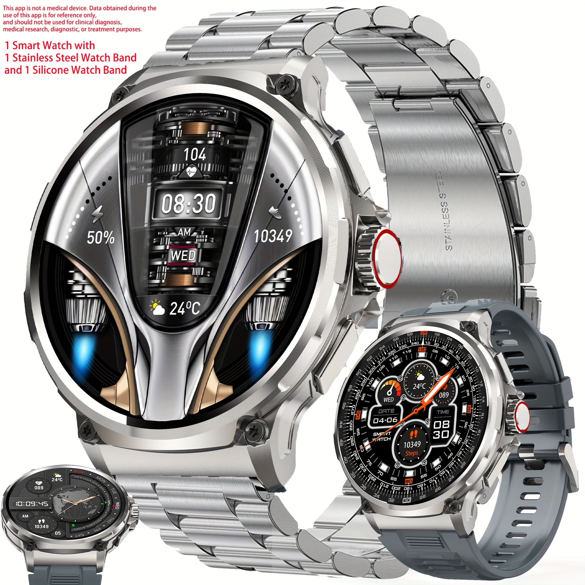Men'S Smart Watch (Answer/Dial - مراجعة Smartwatch Watches Digital وسعره