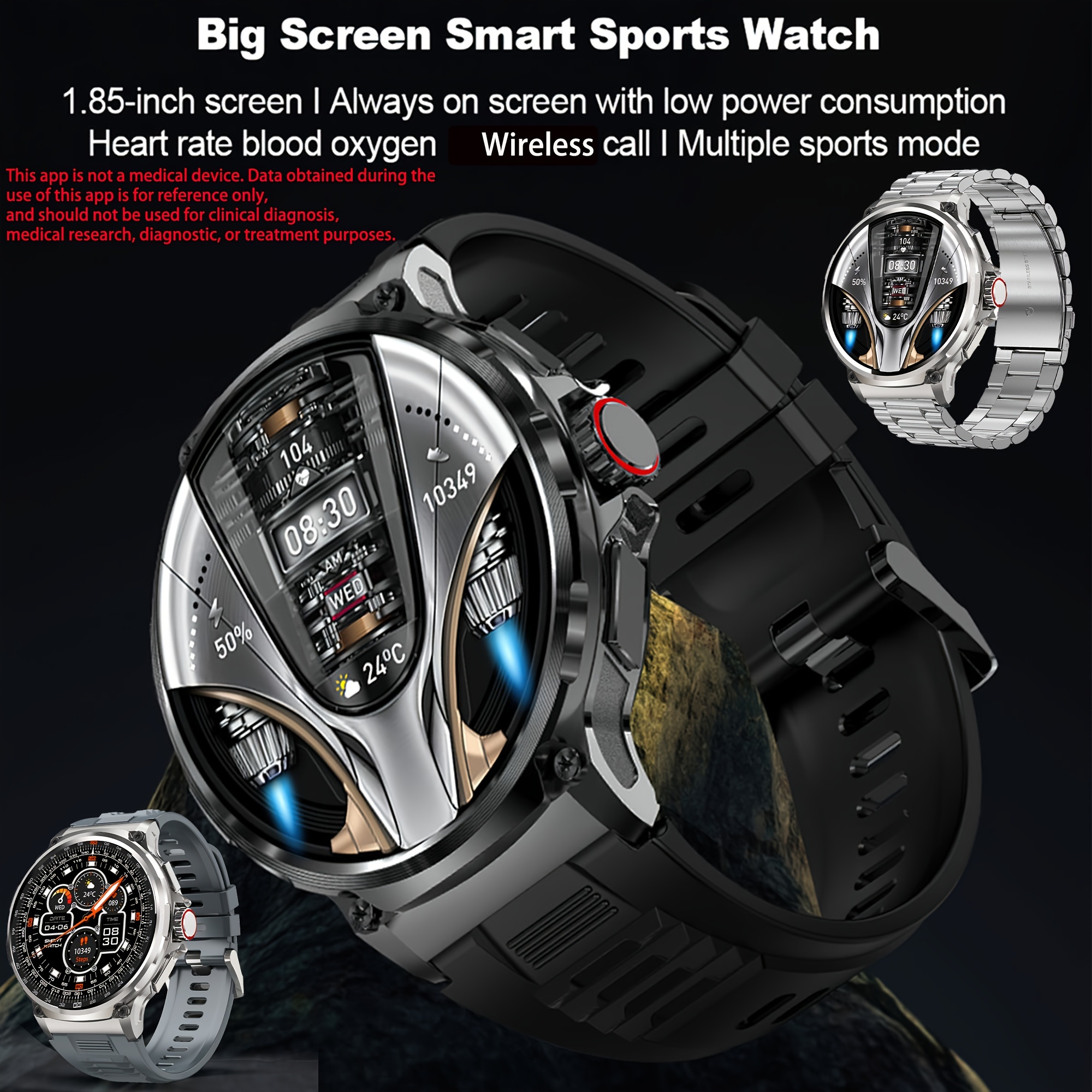 Men'S Smart Watch (Answer/Dial - مراجعة Smartwatch Watches Digital وسعره