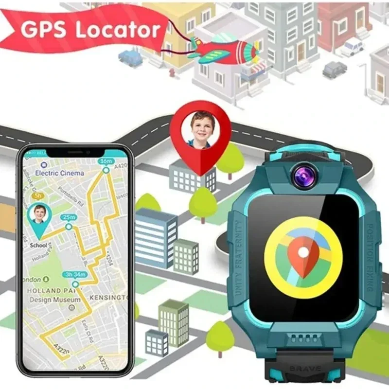 Lenovo Kids Smart Watch 4g Sim - مراجعة Smartwatch Watches Boys وسعره