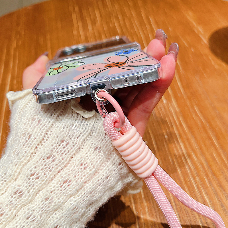 Wrist Strap Lanyard Clear Phon - مراجعة Samsung Galaxy Strap وسعره