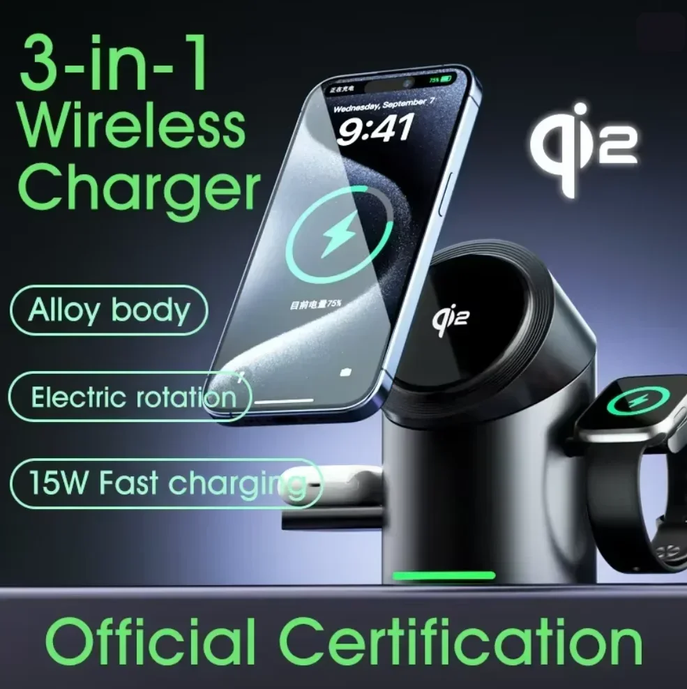2026 Upgraded Touch Button Qi2 - مراجعة Smartwatch Phone Watches وسعره