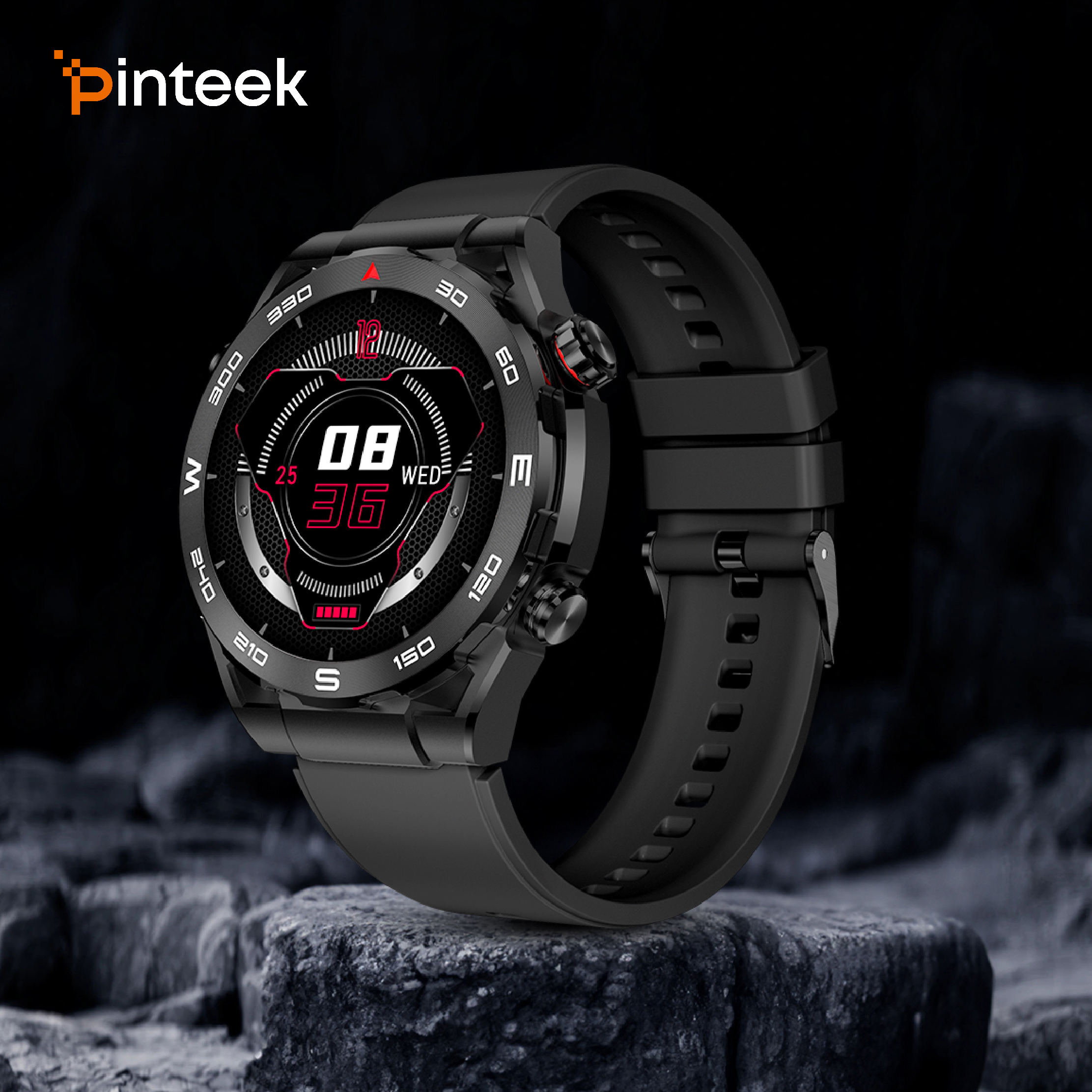 Pinteek AM13 Smart Watches: 10 - مراجعة Smartwatch Online Watches For Men وسعره