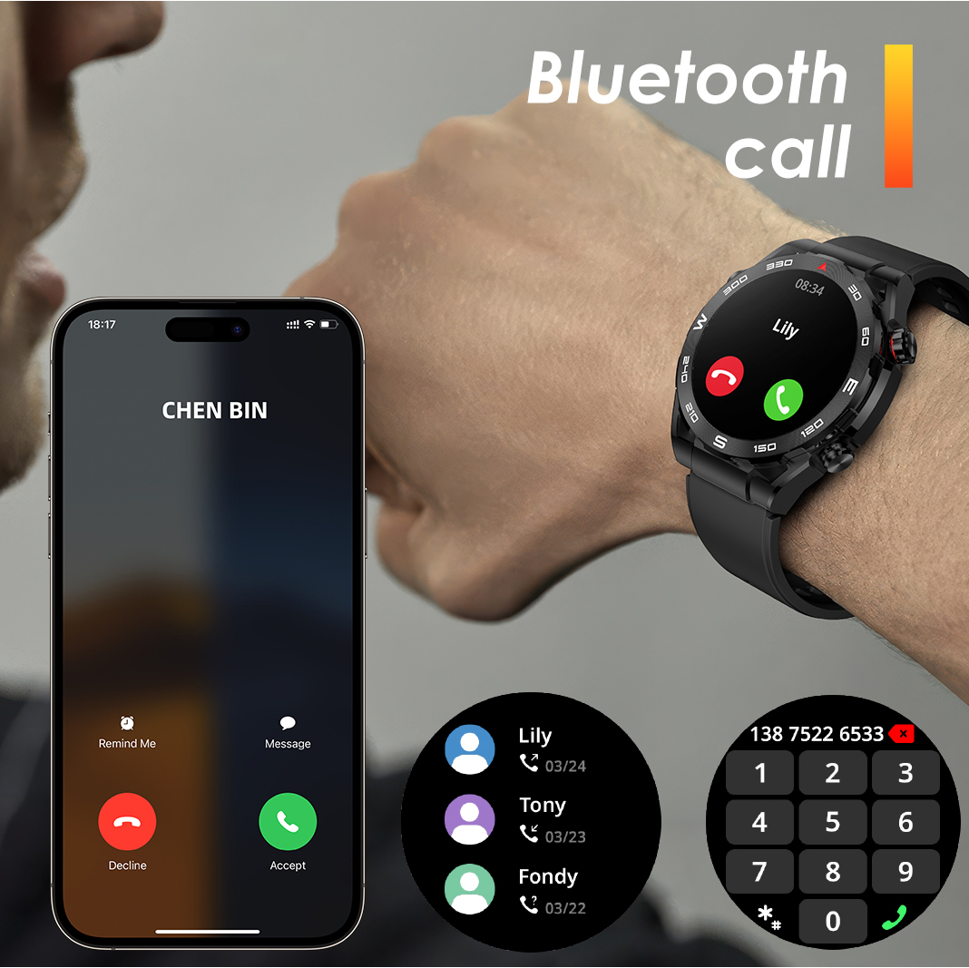 Pinteek AM13 Smart Watches: 10 - مراجعة Smartwatch Online Watches For Men وسعره