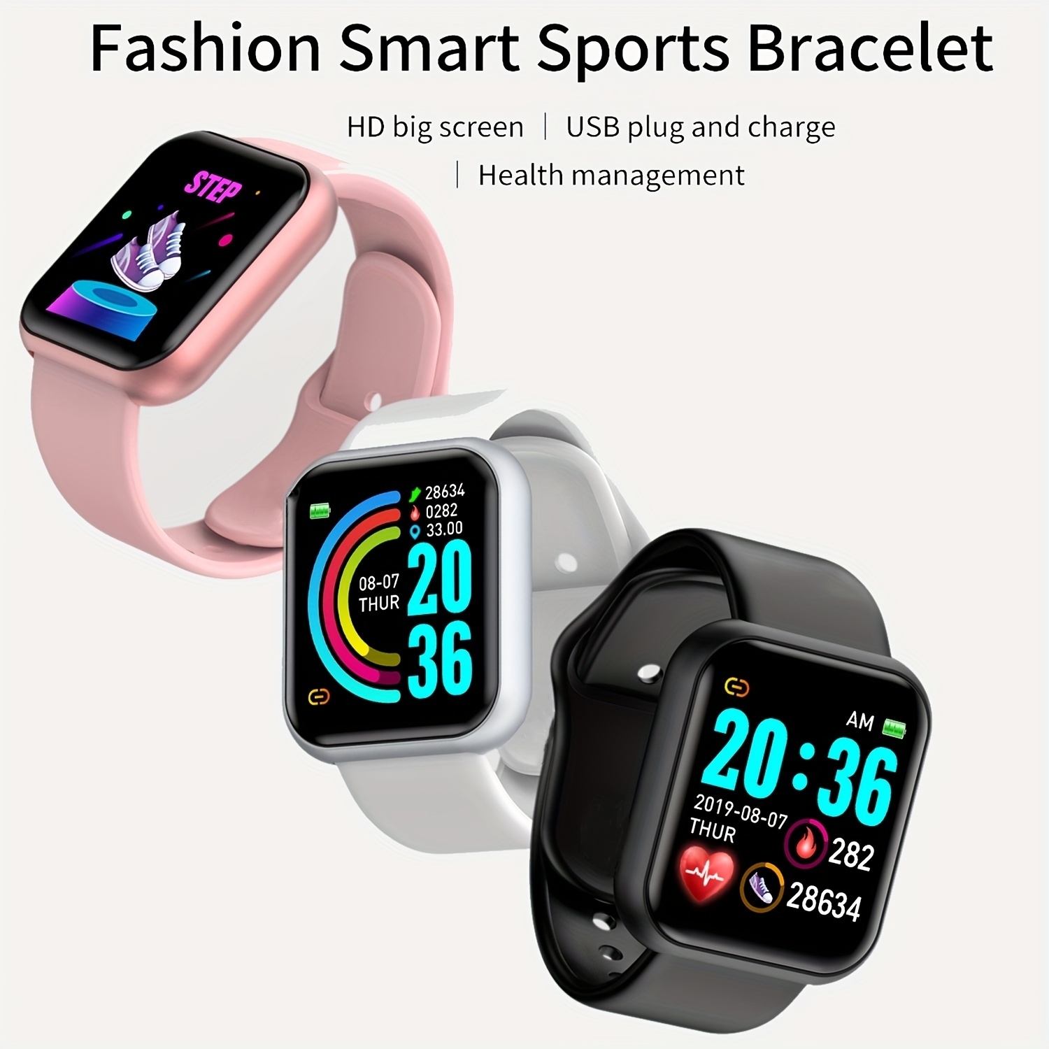 Smart Watch For Men Women Spor - مراجعة Smartwatch Watches Girls وسعره