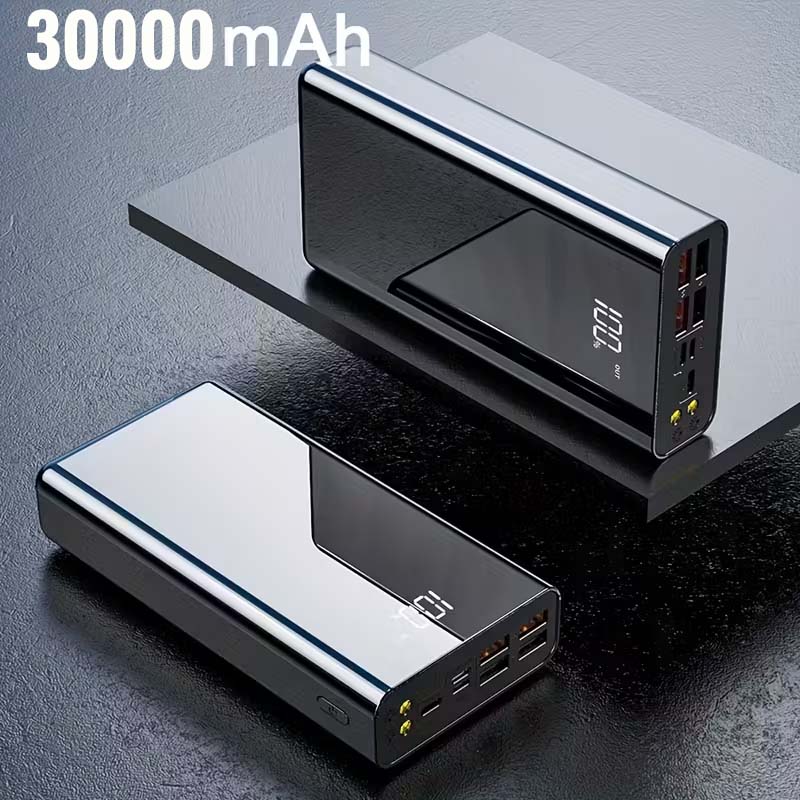 Portable Charger 30000mah Powe - مراجعة Smartwatch Phone Watches وسعره