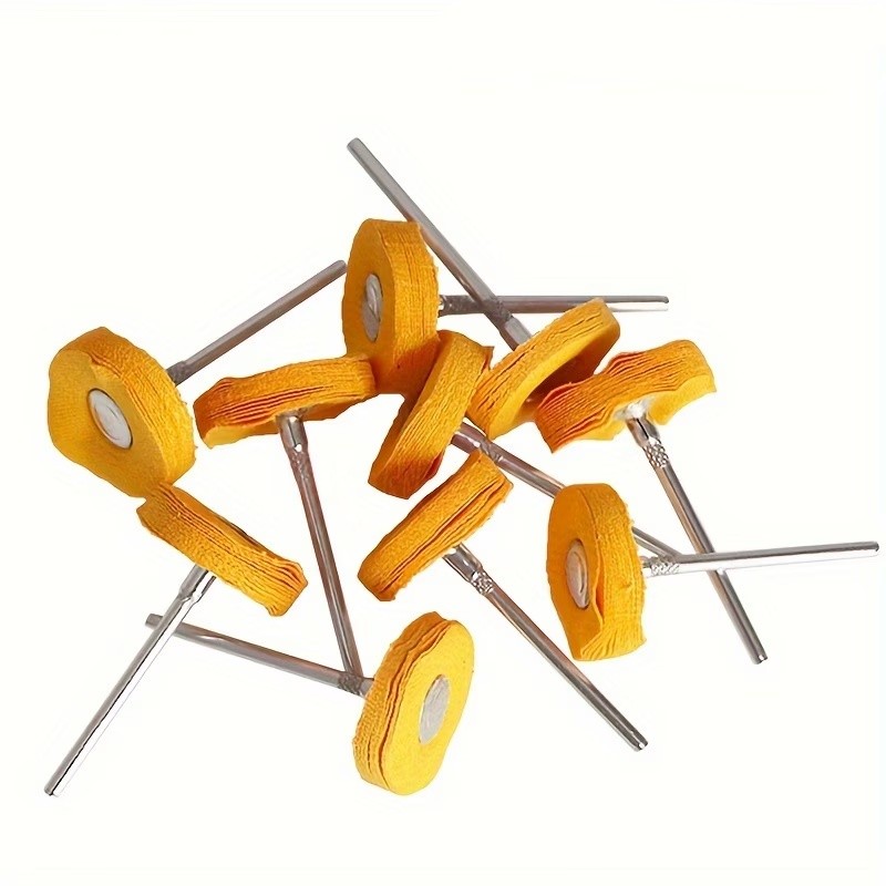 8Pcs 3mm Yellow Polishing Clot - مراجعة Watch Polishing Cloth وسعره