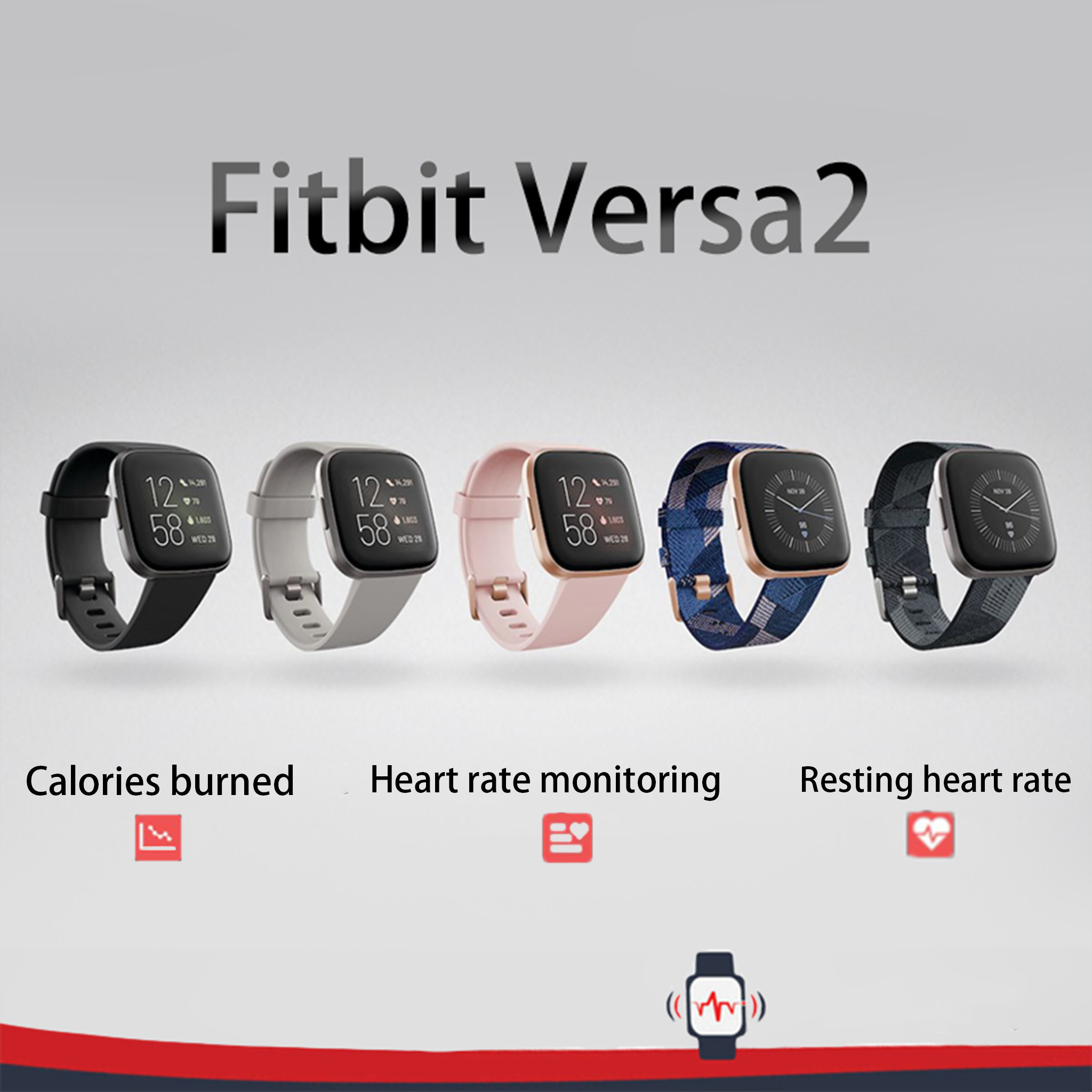 Fitbit Versa 2 Health and Fitn - مراجعة Hybrid Smartwatch وسعره