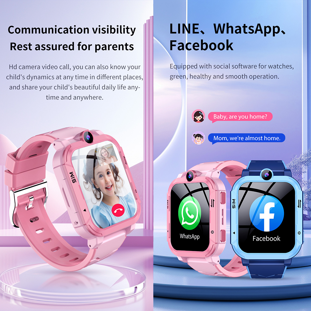4G Kids Smart Watch 1+8GB GPS  - مراجعة Smartwatch Watches Boys وسعره