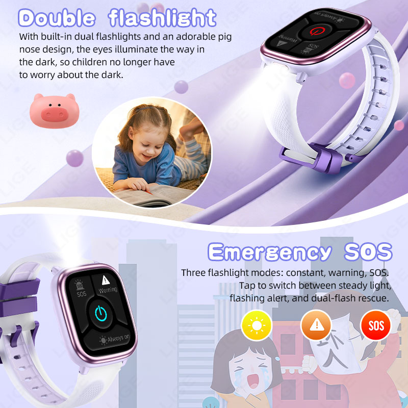 LIGE 2026 New Children Learnin - مراجعة Smartwatch Watches Gift For Boys وسعره
