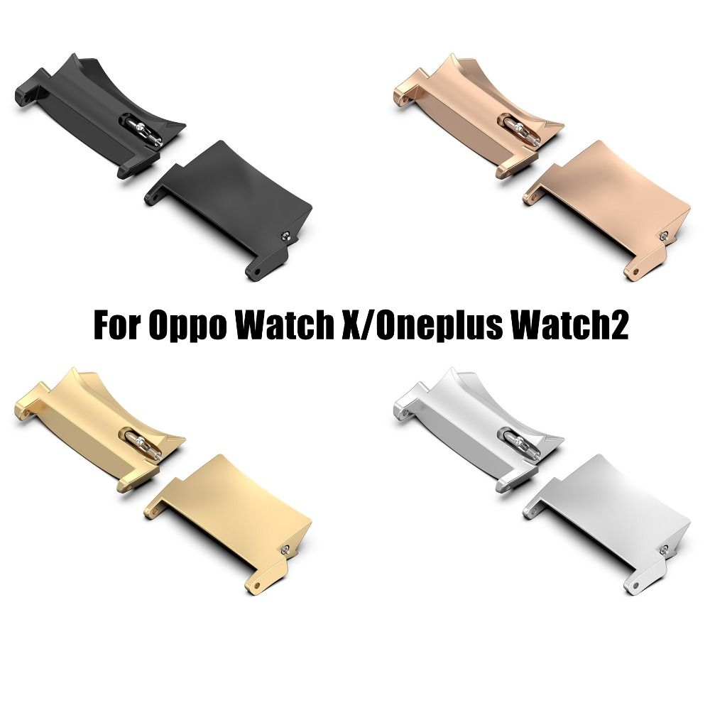 New 2Pcs Metal Strap Adapter W - مراجعة Smartwatch Oneplus Watches وسعره