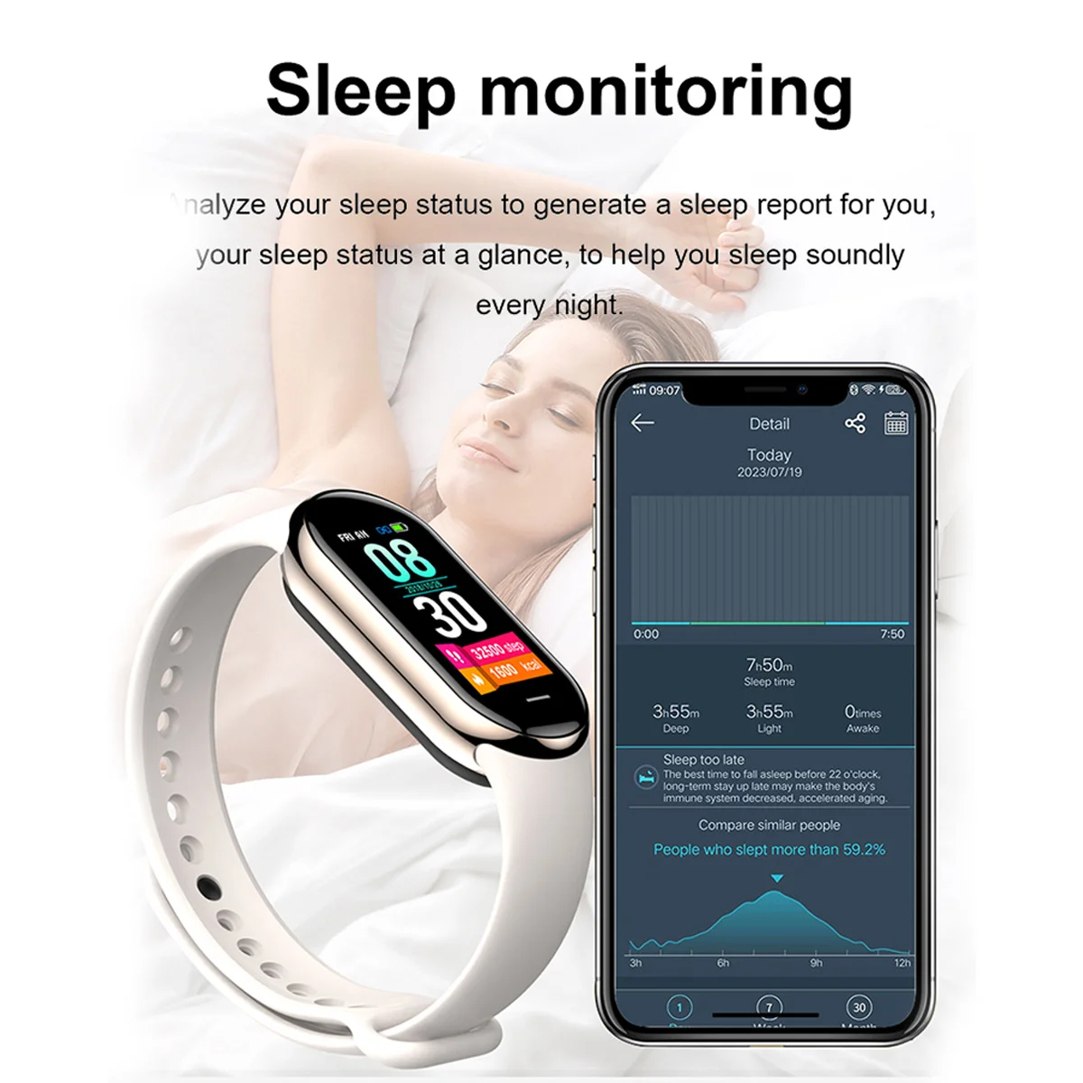 2025 Trend M8 Band Smart Men W - مراجعة Smartwatch Trending Watches For Women وسعره
