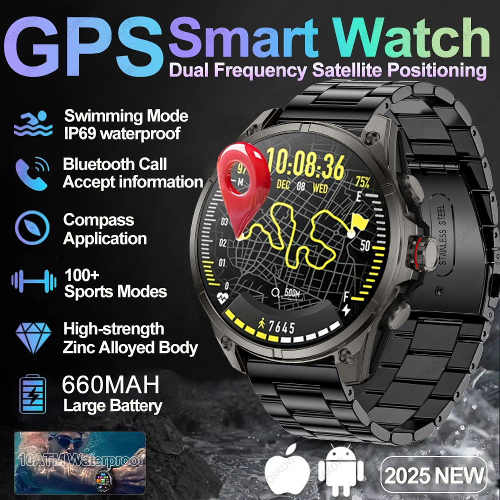 For T-Rex 3 GPS Smart Watch AM - مراجعة Hybrid Smartwatch وسعره