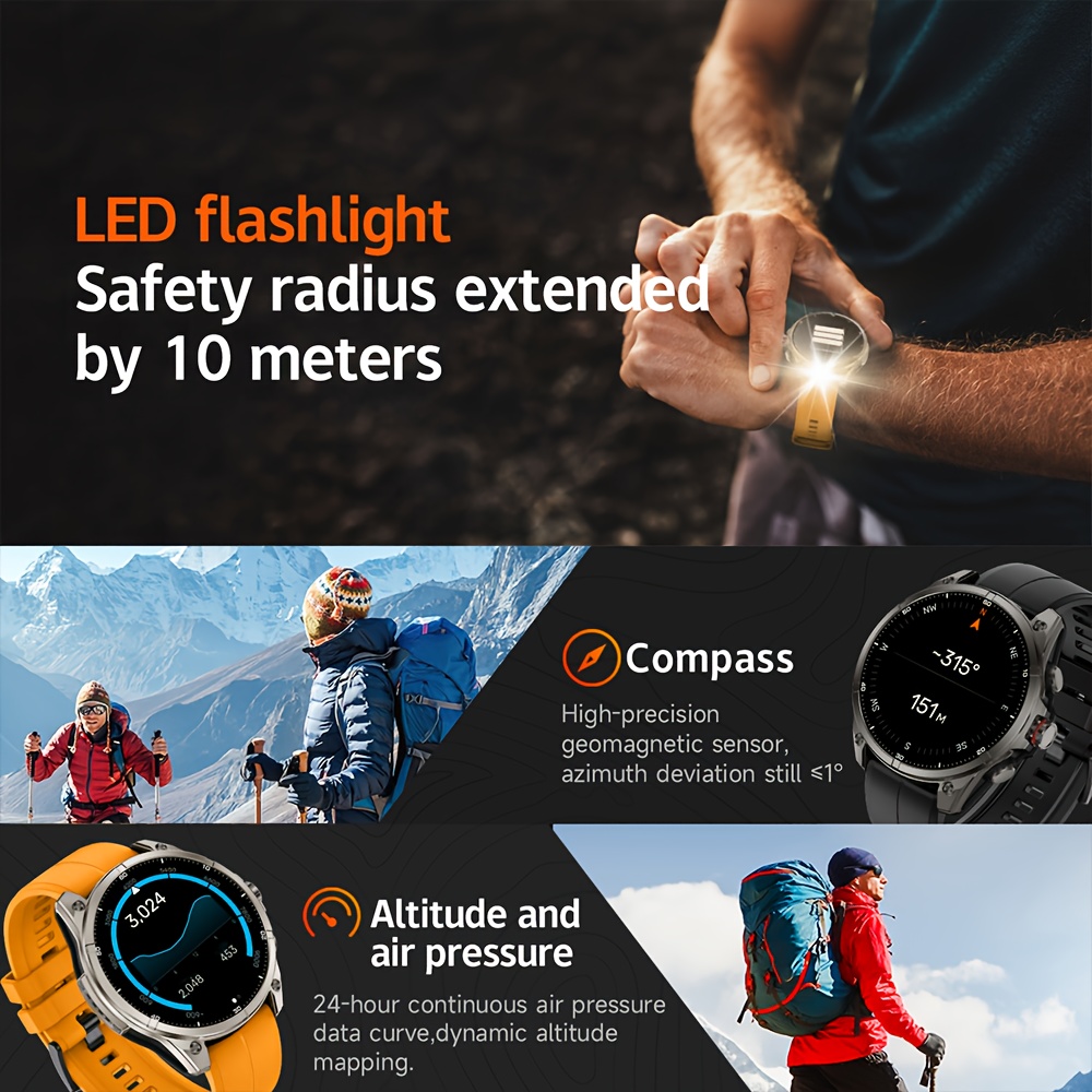 For T-Rex 3 GPS Smart Watch AM - مراجعة Hybrid Smartwatch وسعره