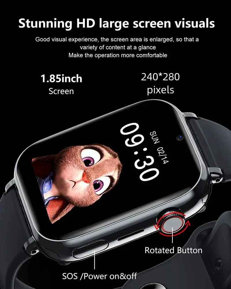 4G Smart Watch Kids LBS Locati - مراجعة Smartwatch Watches Gift For Boys وسعره