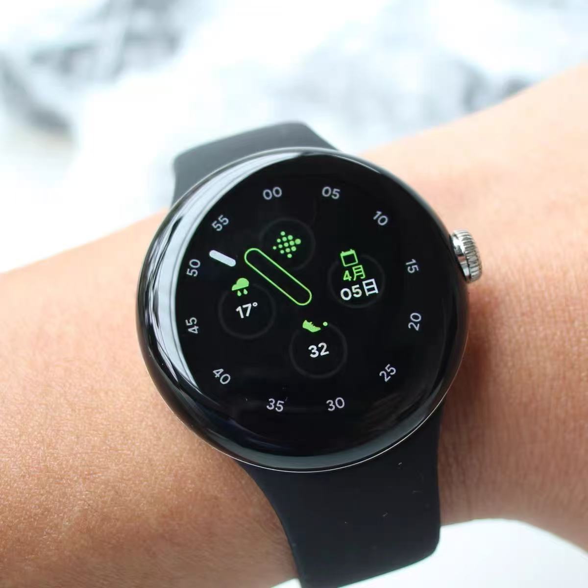 (No Original Package) Google P - مراجعة Hybrid Smartwatch وسعره