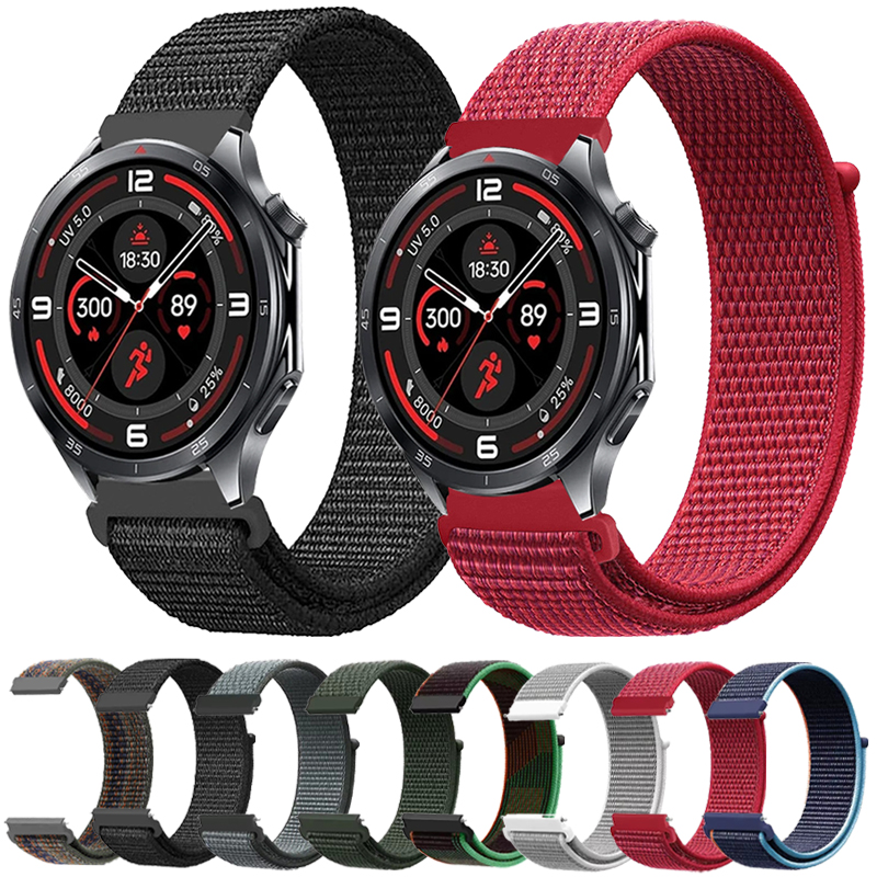 Loop Nylon Woven Strap For One - مراجعة Smartwatch Oneplus Watches وسعره