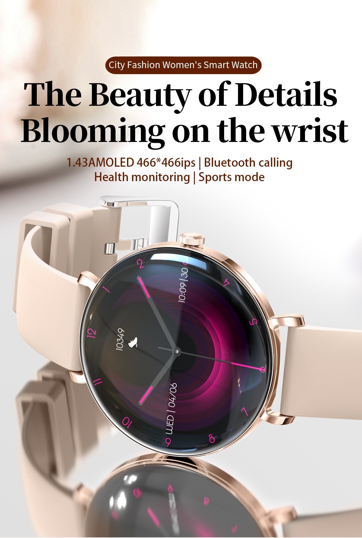 V85 2025 Trending Ultra-Thin 1 - مراجعة Smartwatch Trending Watches For Women وسعره