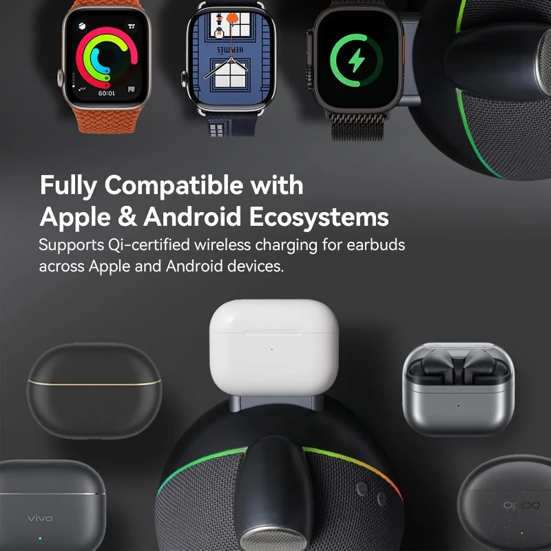 360° Stereo Sound Portable Wir - مراجعة Smartwatch Phone Watches وسعره
