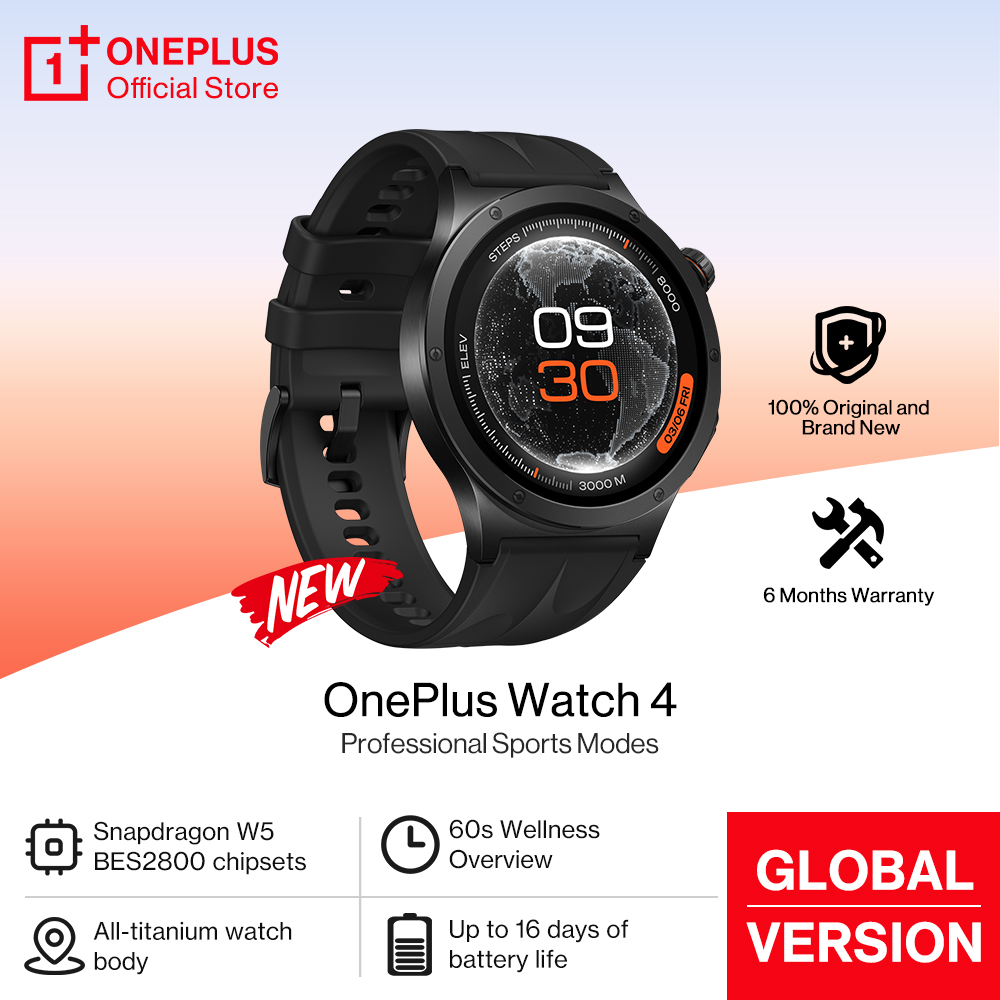 All New OnePlus Watch 4 Global - مراجعة Smartwatch Oneplus Watches وسعره