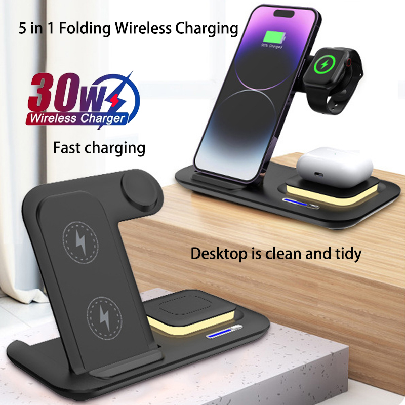 Hot 3 in 1 Foldable Wireless M - مراجعة Smartwatch Phone Watches وسعره