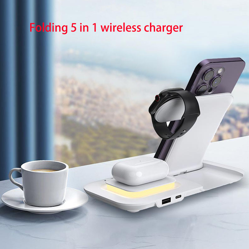 Hot 3 in 1 Foldable Wireless M - مراجعة Smartwatch Phone Watches وسعره