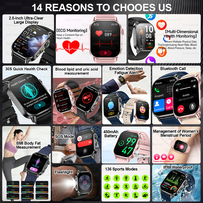 Women Premium Health Smart Wat - مراجعة Smartwatch Premium Watches For Women وسعره