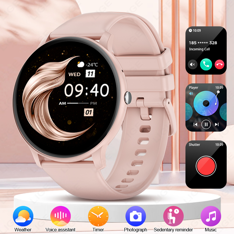 LIGE Bluetooth Call Smart Watc - مراجعة Smartwatch Latest Watches For Men وسعره
