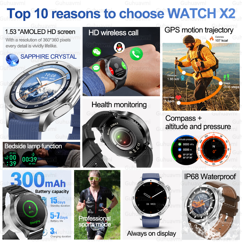 2025 Original For OPPO WATCH X - مراجعة Hybrid Smartwatch وسعره