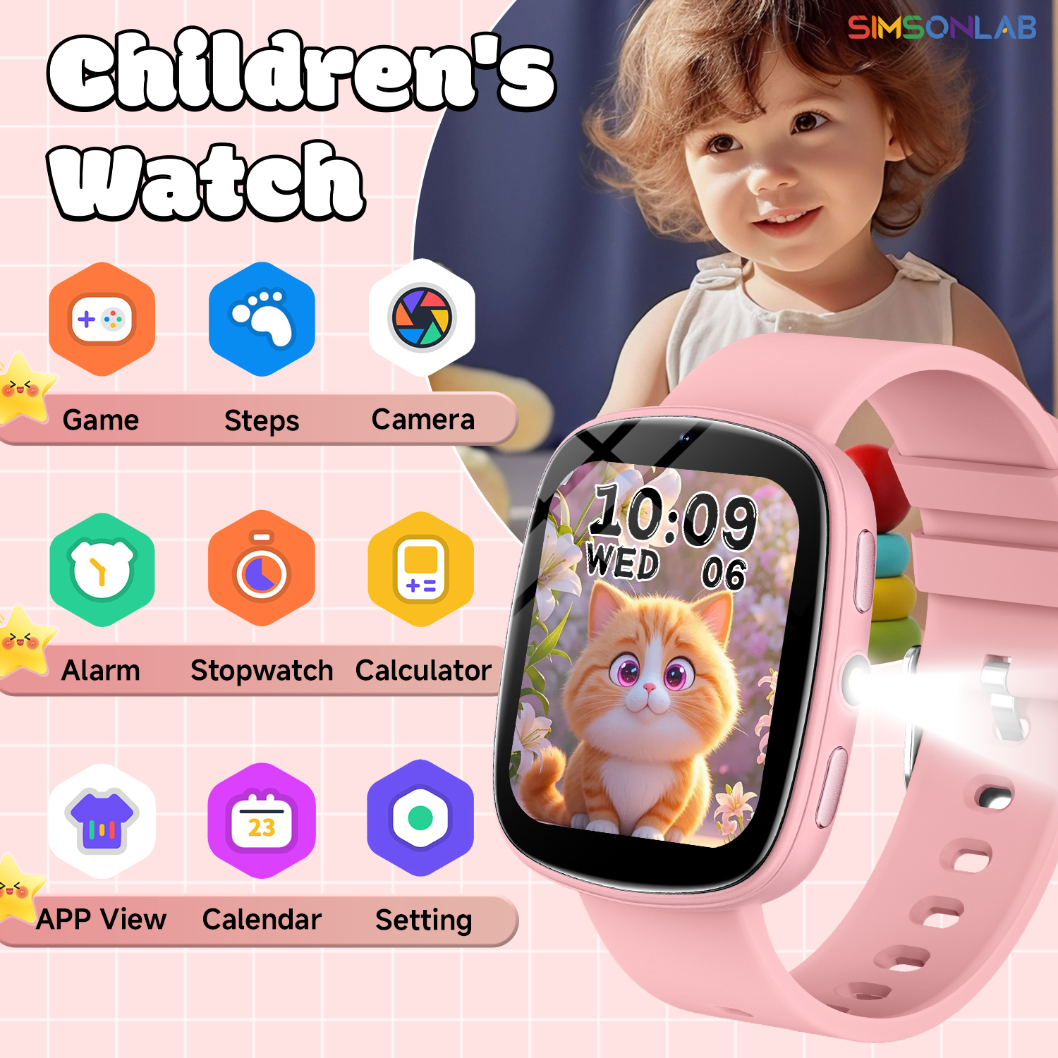 NEW Smart Watch for Children T - مراجعة Smartwatch Watches Gift For Boys وسعره