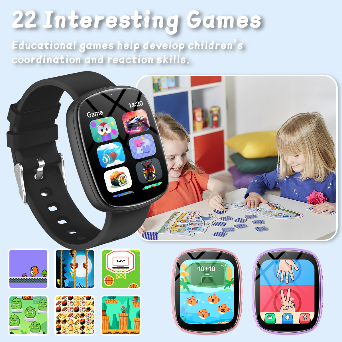 NEW Smart Watch for Children T - مراجعة Smartwatch Watches Gift For Boys وسعره