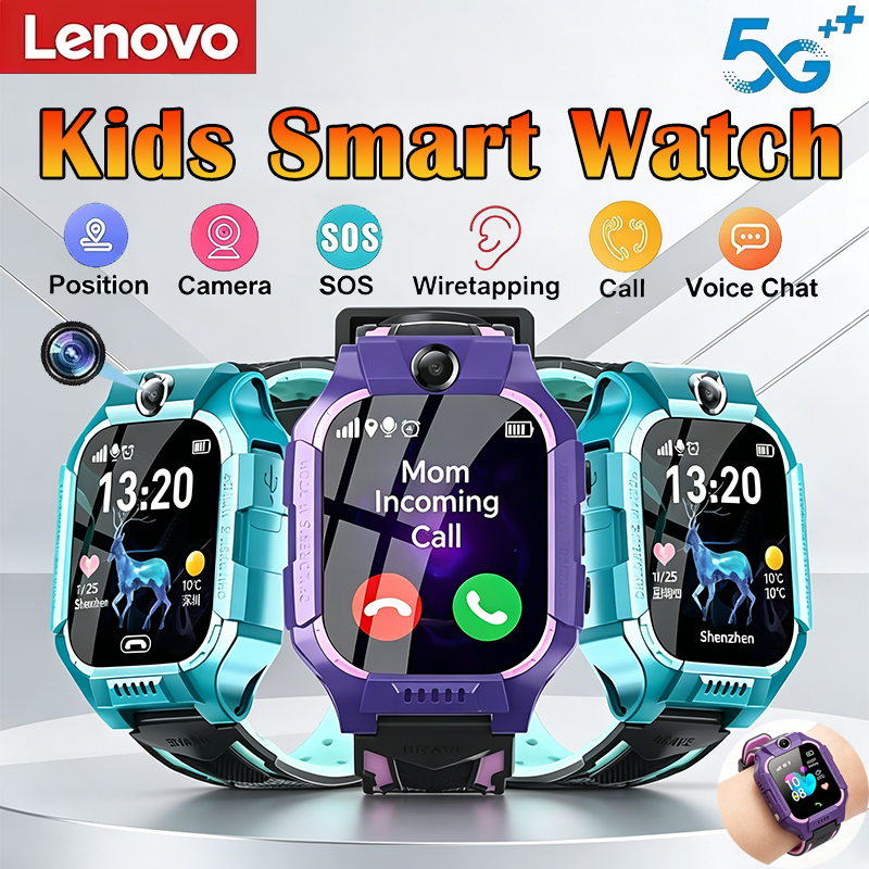 Lenovo 2026 New 5G Waterproof  - مراجعة Smartwatch Watches Boys وسعره