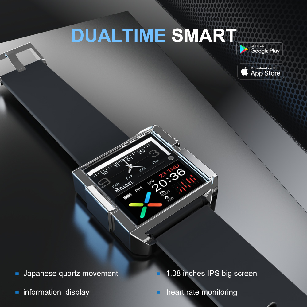 T9 Hybrid Smartwatch Heart Rat - مراجعة Hybrid Smartwatch وسعره