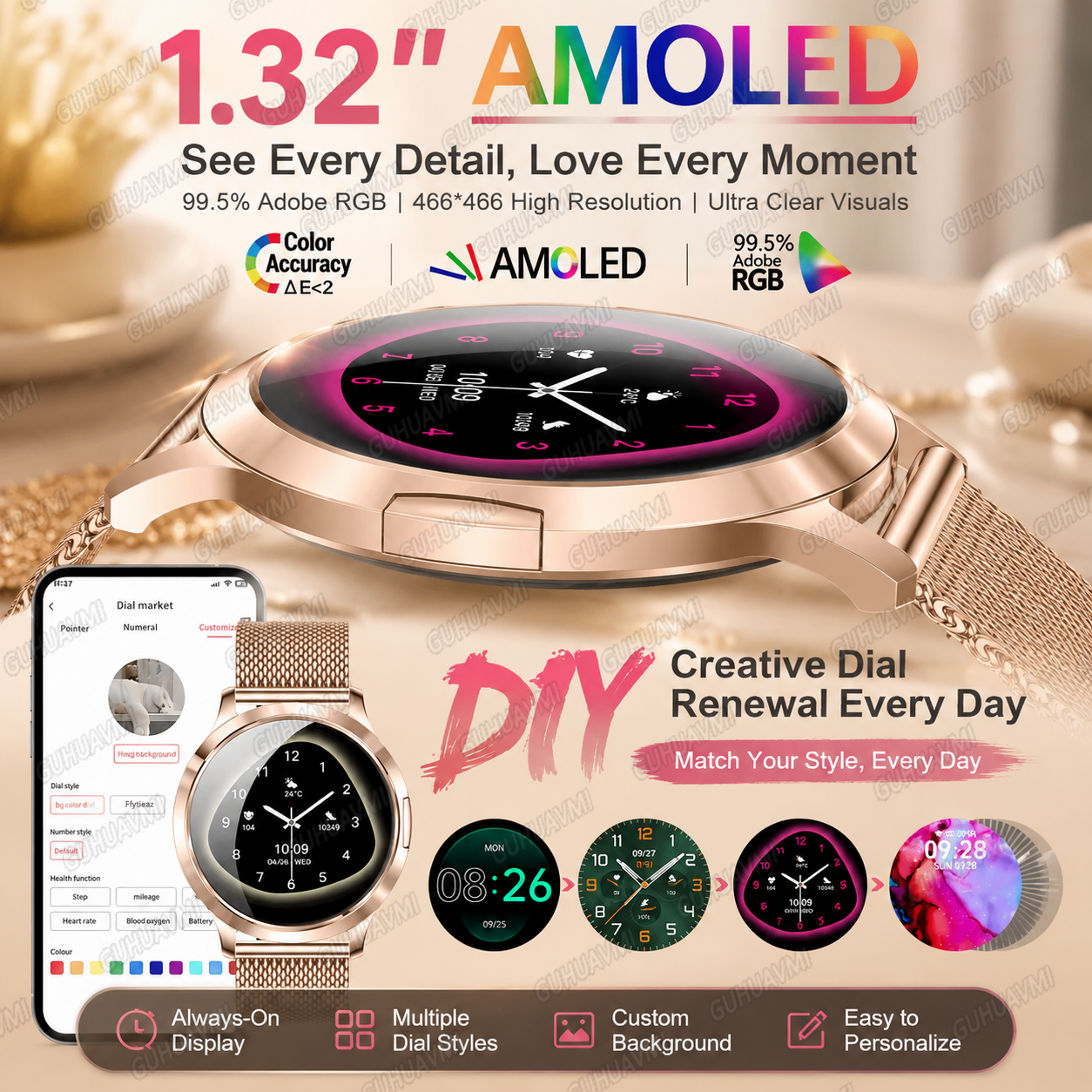 2026 New Fashion Smart Watch W - مراجعة Smartwatch Digital Watches For Women وسعره