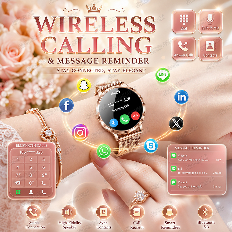 2026 New Fashion Smart Watch W - مراجعة Smartwatch Digital Watches For Women وسعره