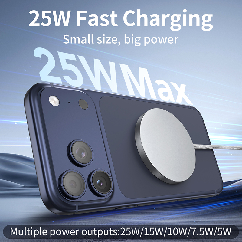 New Magnetic Wireless Charger  - مراجعة Smartwatch Phone Watches وسعره