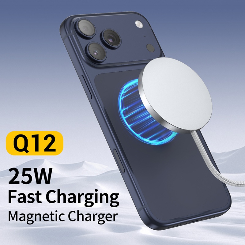 New Magnetic Wireless Charger  - مراجعة Smartwatch Phone Watches وسعره