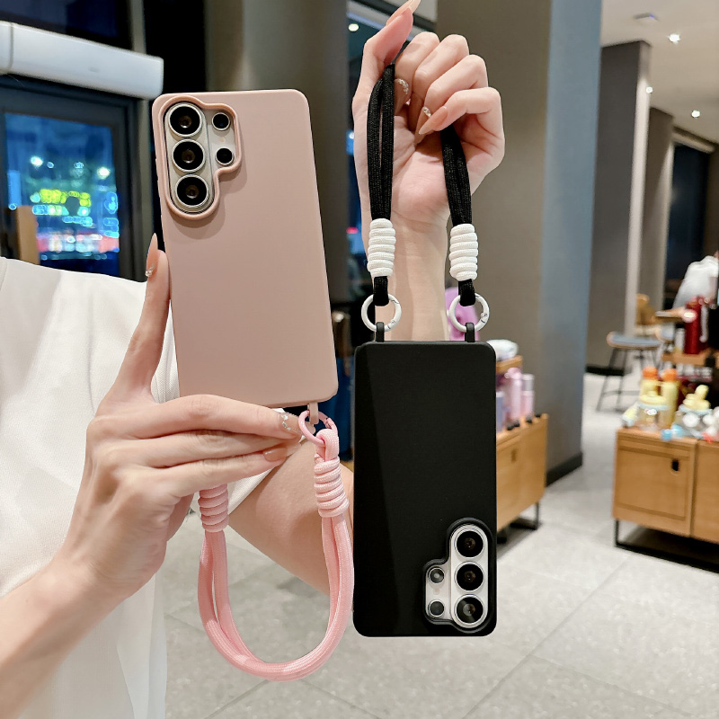 Simple wrist strap decoration  - مراجعة Samsung Galaxy Strap وسعره