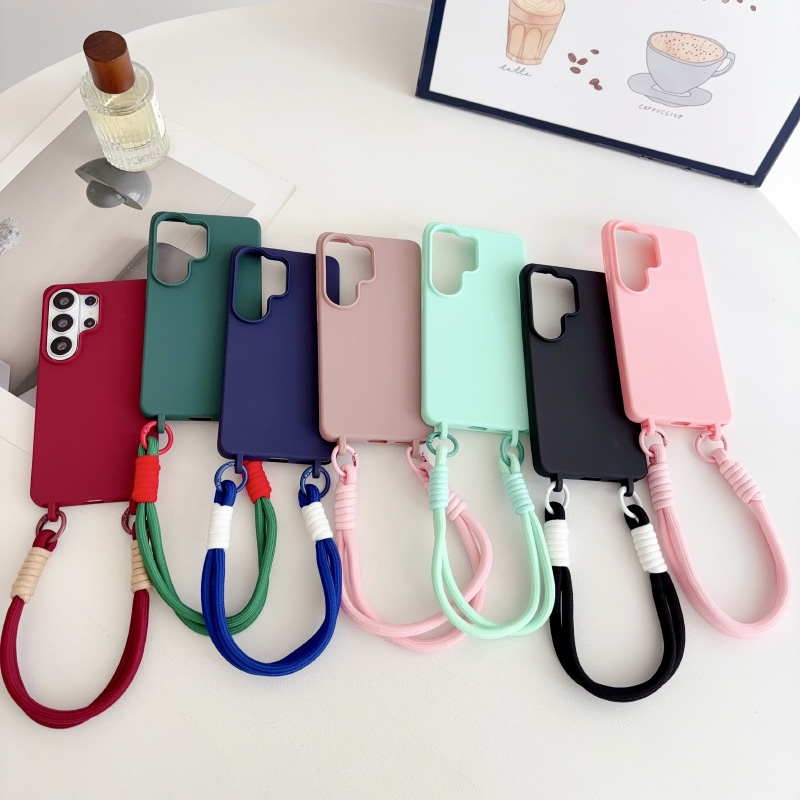 Simple wrist strap decoration  - مراجعة Samsung Galaxy Strap وسعره