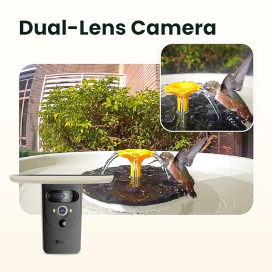 Bird Watching Smart Bird Bath  - مراجعة Watch Smartwatch وسعره